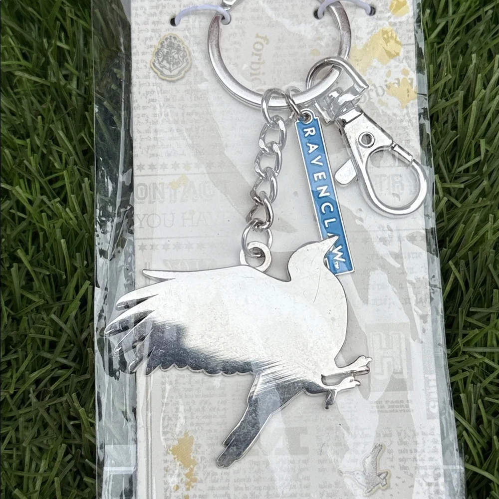 Harry Potter Ravenclaw Silver Keyring